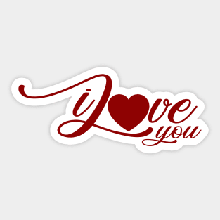 IloveYou Sticker